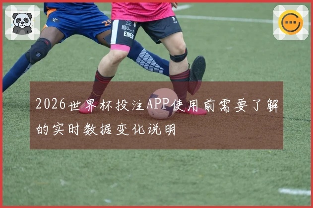 2026世界杯投注APP使用前需要了解的实时数据变化说明