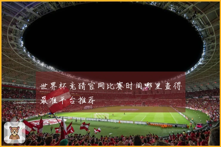 世界杯竞猜官网比赛时间哪里查得最准平台推荐