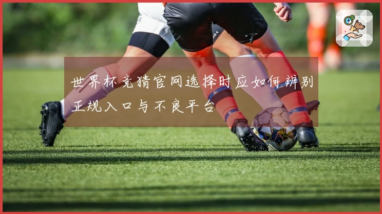 世界杯竞猜官网选择时应如何辨别正规入口与不良平台
