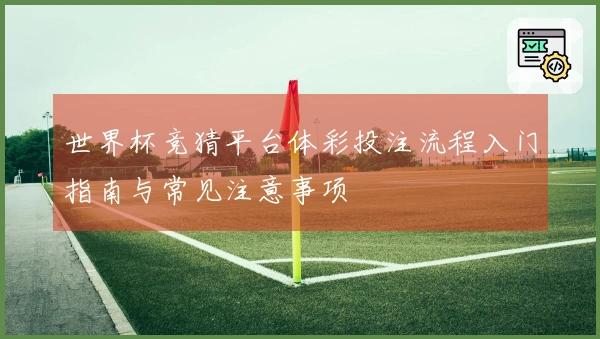 世界杯竞猜平台体彩投注流程入门指南与常见注意事项